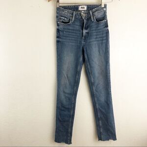 Paige Hoxton Slim Distressed Jeans size 23